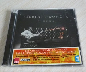 CD ALBUM CINEMA LAURENT KORCIA AU VIOLON DU 7 EME ART 20 TITRES 2009 NEUF - Foto 1 di 2
