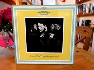 Johann Wolfgang von Goethe "Faust" Der Tragödie erster Teil 3 LP`s Vinyl - Bild 1 von 3