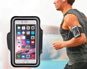 FASCIA DA BRACCIO SPORTIVA CUSTODIA PORTA CELLULARE SMARTPHONE RUNNING FITNESS - Foto 1 di 3