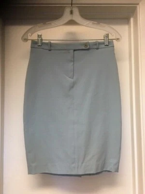 NUEVO CON ETIQUETAS $96 ADIVINAR Colección Azul Cielo Falda Lápiz Recta Talla 2 NUEVA Foto 1 de 4