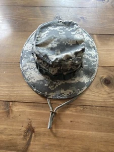 Camo Vented Sun Hat Size 7 1/4 Unisex - Picture 1 of 6