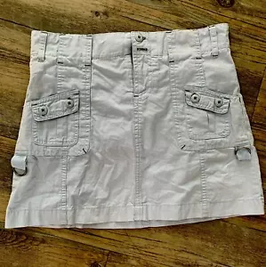 DKNY GIRLS SKORT Lt blu lavato con acido TAGLIA 12 - Foto 1 di 11