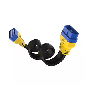 60CM OBD-2 Verlängerungskabel Extender Adapter 16-polig Diagnose OBD2-Stecker - Bild 1 von 10