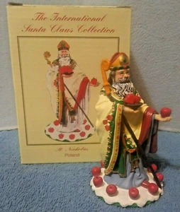 Estatuilla de Navidad de San Nicolás Polonia Internacional de Santa Claus SC48 - Imagen 1 de 11