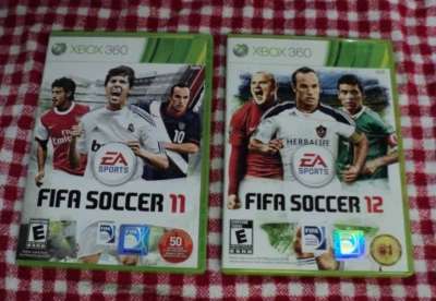 Xbox 360 Games - EA Sports FIFA Soccer 11, 12 Bundle EX Condition AUCT#11685 - Image 1 of 4