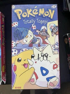 Pokemon Totally Togepi (VHS, 2000) Writing On Case Cover - Picture 1 of 2