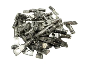 Lot of 55x Thomas & Betts 60107-TB Pressure Terminal Connector Lug 1/4" Bolt, #6 - Picture 1 of 3