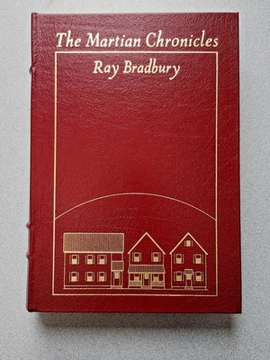 THE MARTIAN CHRONICLES  Ray Bradbury SIGNED Easton Press Mp of SF- 1989 - UNREAD - Image 1 of 4