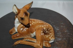 Reh Rehkitz H. Achtziger Figur Hutschenreuther - Bild 1 von 5