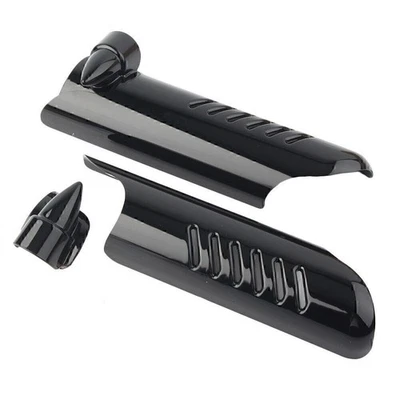 Gamaschen für die Vorderradgabelabdeckung für Harley Touring FLHT 2000–2012 2013 - Bild 1 von 4