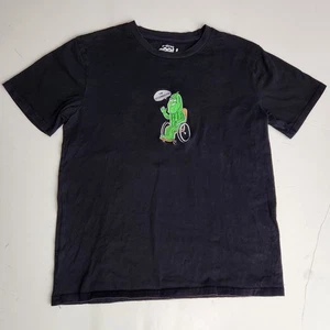 Cucumber Joe Cool Shirtz Embroidered Tee Shirt Medium Cold Ones Family Guy Black - Picture 1 of 5