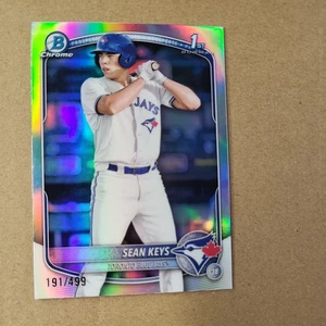 Bowman 2025 - Chrome Prospects Sean Keys #BCP-89 1er refractor 191/499 (RC) - Imagen 1 de 3