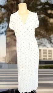 VICI Wickelkleid weiß gepunktet, Gr. S - Bild 1 von 7