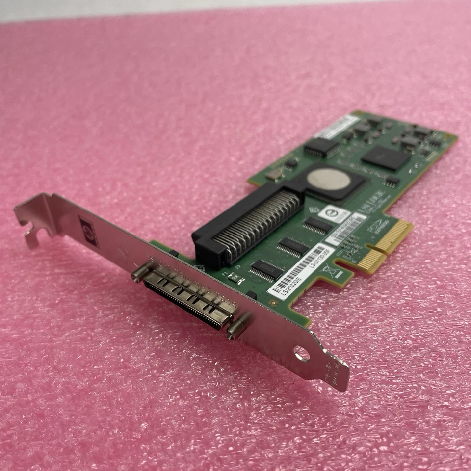 LSI LSI20320IE  Logic SCSI LVD/SE Controller PCI Express x4 439946-001 - Image 1 of 4