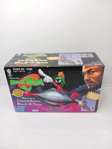 Space Jam Marvin's Countdown Rock-O-Tron 1996 Modellino Warner Bros - Foto 1 di 9