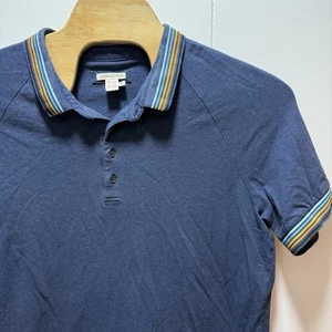 Polo Carbon 2 Cobalto Uomo Taglia XL Manica Corta Blu Bottoni Casual Cotone - Foto 1 di 4