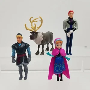 Mattel: Disney Frozen - komplettes Story Set - Hans, Sven, Anna & Kristoff Figuren - Bild 1 von 13