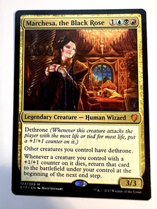 MTG Magic The Gathering Commander 2017 Marchesa, The Black Rose Mythic - Picture 1 of 2