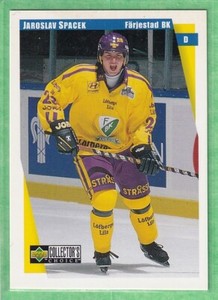 1997-98 Upper Deck Collector's Choice Swedish #55 Jaroslav Spacek Farjestad BK