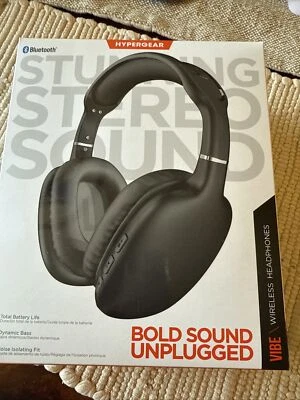 NWT Brand New HyperGear Vibe Over-Ear Wireless Headphones Bluetooth - Image 1 of 4