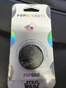 PopSockets PopGrip Phone Grip & Stand - Licensed - Star Wars Death Star Alum - Photo 1 sur 6