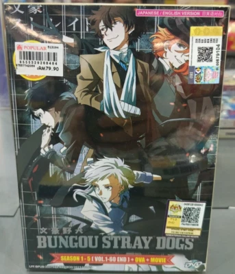 Bungou Stray Dogs Season 1-5 Vol.1-60 End + OVA + Movie Eng - Image 1 of 3