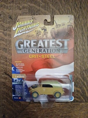 Johnny Lightning Greatest Generation Grit & Steel German Kubelwagen Version B - Image 1 of 3