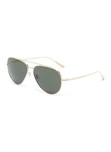 OLIVER PEOPLES THE ROW CASSE TITANIUM GOLD G-15 POLAR SUNGLASS OV1277ST 5292P1 - Picture 1 of 12