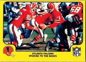 1978 Fleer Team Action Atlanta Falcons Football Karte #1 - kostenloser Versand - Bild 1 von 2