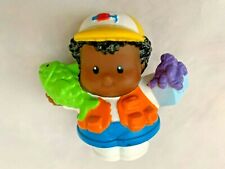 Multi 2.5" Fisher Price Little People Fisherman Boy Figurine Toy