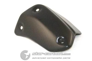 PARACALORE TERMINALE SCARICO FIBRA CARBONIO DUCATI HYPERMOTARD HYPERSTRADA 821 - Picture 1 of 5