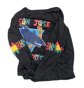 Herren San Jose Sharks Black BHM Trikot Black Hist. Month Promo Stadium Gr. XL FRShp - Bild 1 von 3