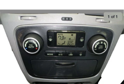 2006 2007 2008 HYUNDAI SONATA HEATER A/C CLIMATE CONTROLS AUTO TEMP CONTROL - Image 1 of 4