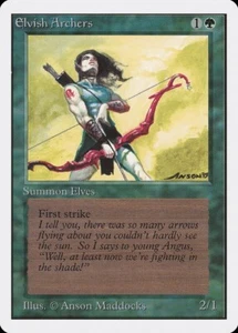 MTG Elvish Archers Unlimited Magic the Gathering - Bild 1 von 1