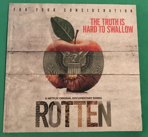 ROTTEN EMMY FYC DVD NETFLIX DOCUSERIES "GARLIC BREATH" EPISODE RARE PROMO OOP - Imagen 1 de 5