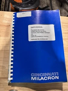 Cincinnati Milacron Sabre 500 Parts Manual - Picture 1 of 2