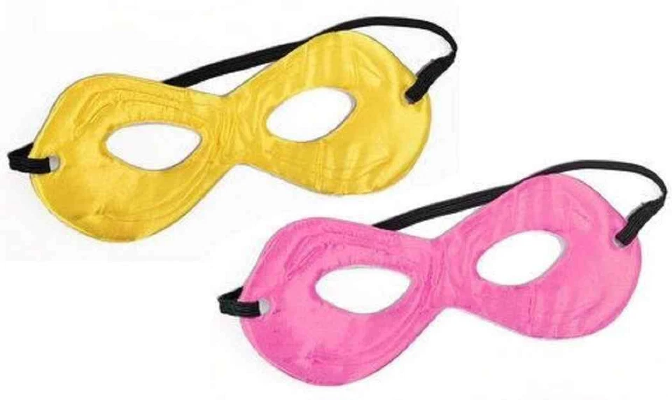 Hero Reversible Eye Mask Superhero Halloween Child Costume Accessory 3 COLORS - Image 1 of 1