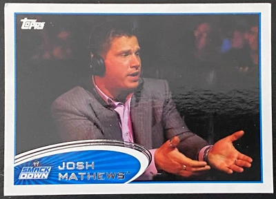 Josh Mathews 2012 Topps WWE Smackdown #30 - Image 1 of 2