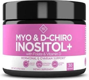 Premium Inositol Supplement - Myo-Inositol and D-Chiro Inositol Powder Plus - Picture 1 of 6