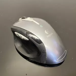Logitech M-RBA97 Black/Gray 1000-DPI 4-Button Scroll Wheel Wireless Laser Mouse - Picture 1 of 10