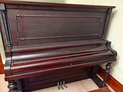 Antique Upright Kimball Piano - Image 1 of 3