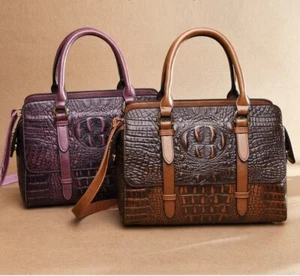 Vintage Fashion Faux Leather Luxury Ladies Handbags Shoulder Bag Female - Picture 1 of 15