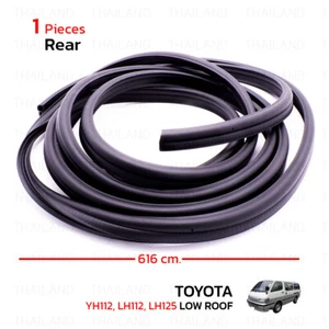Fits Toyota Hiace Low Roof Van 1989 - 04 Trunk Lid T/L Seal Rubber Weatherstrip - Picture 1 of 9