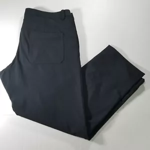 Pantalones chinos Lululemon ABC negros 40x29 (Act 38x29) Warpstreme frente plano 29" - Imagen 1 de 10