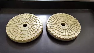 Discos de pulido de diamantes tipo cerradura de caracol, arena 800, 2 piezas, nuevos, Canadá - Imagen 1 de 3