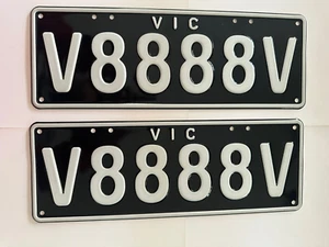 Number Plates'V8888V' - Picture 1 of 1