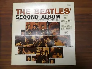THE BEATLES SECOND ALBUM GATEFOLD JAPAN PRESSING APPLE LP 33 VINYL RECORD - Picture 1 of 9