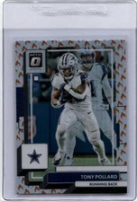 2022 Donruss Optic Fire Emoji Tony Pollard  53