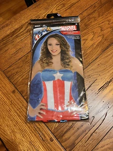 NEW MARVEL AMERICAN DREAM SEXY CORSET ADULT COSPLAY COSTUME CAPTAIN AMERICA - Picture 1 of 10