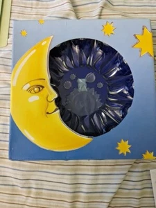 SERVING DISH/ FRUIT BOWL STUDIO NOVA "HEAVENS GATE" SUN MOON STARS PLANET  - Picture 1 of 1